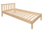 Łóżko drewniane jednoosobowe Berno